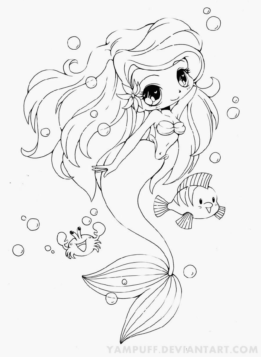 873x1194 Baby Mermaid Coloring Pages Coloring Page For Kids