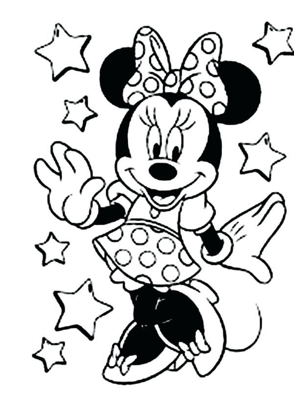 600x832 Baby Minnie Mouse Coloring Pages Mouse Coloring Pages Coloring