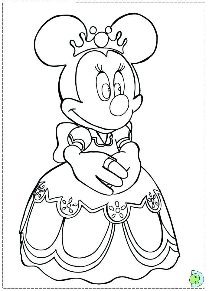 691x960 Minnie Mouse Free Coloring Pages Mouse Free Coloring Pages Baby