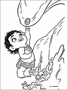 236x314 Maui Moana Coloring Page Moana Category. Select