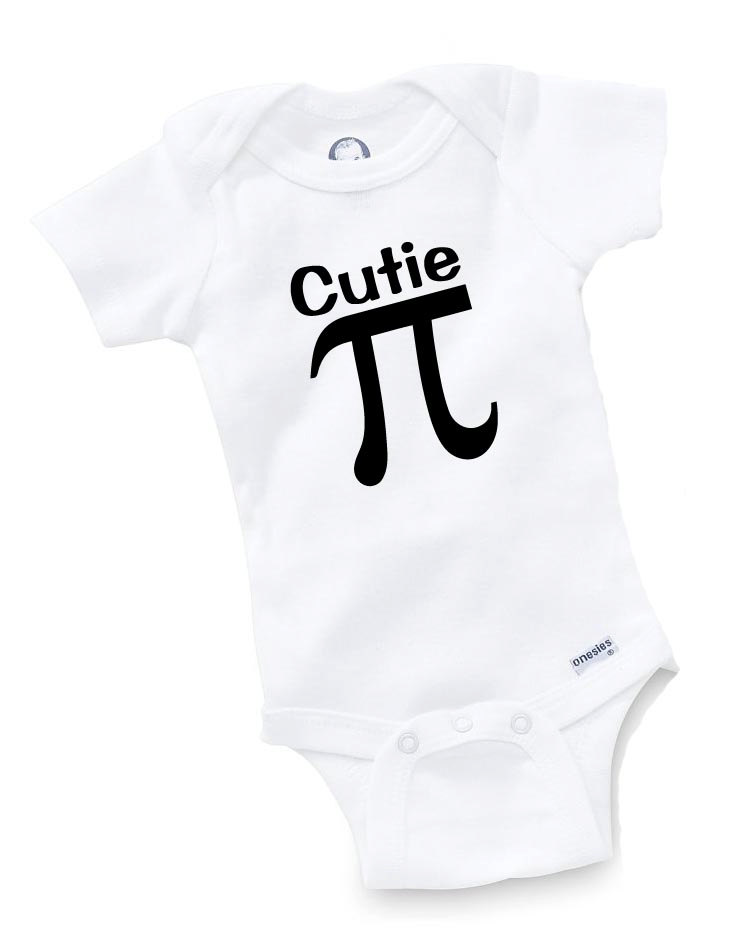 732x950 Cutie Pi Onesie Bodysuit Baby Shower Gift Funny Geek Nerd Cute