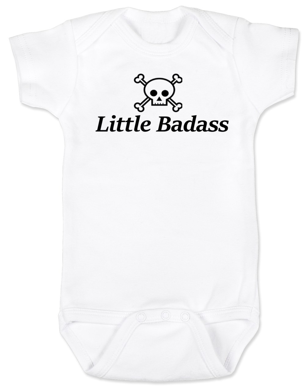 1008x1280 Little Badass Baby Onesie