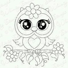 236x235 Pattern For A Cute Owl (Could Be From Felt, Paper, Fabric