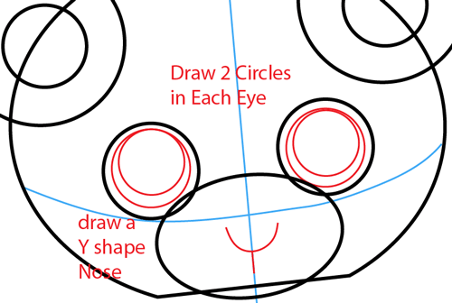 500x336 How To Draw Stuffed Baby Pandas With Easy Step By Step Drawing