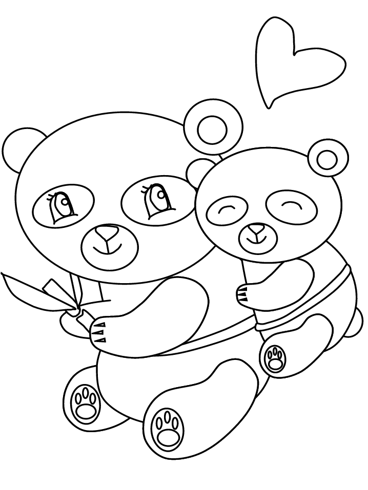 718x957 Chinese Panda Coloring Pages Allmadecine Weddings