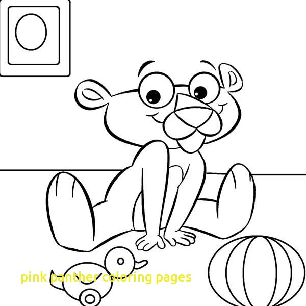 600x600 Pink Panther Coloring Pages With Baby Pink Panther Coloring Pages