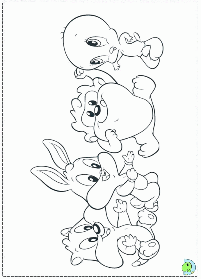 691x960 How To Draw Baby Looney Tunes Many Interesting Cliparts