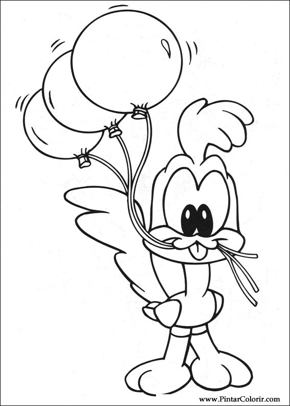 567x794 Drawings To Paint Amp Colour Baby Looney Tunes