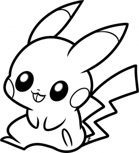 275x302 My Baby Pikachu Drawing By Nerderator
