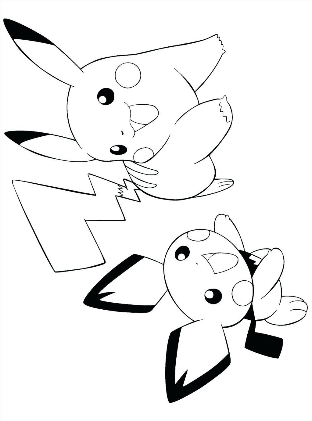 1023x1380 Coloring Coloring Pages Of Pikachu