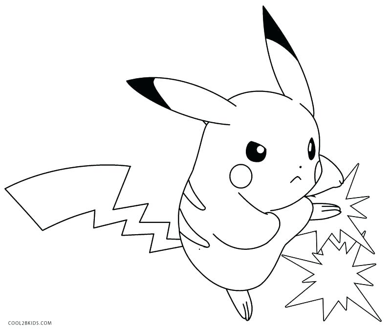 800x679 Pikachu Color Page Convobox.co
