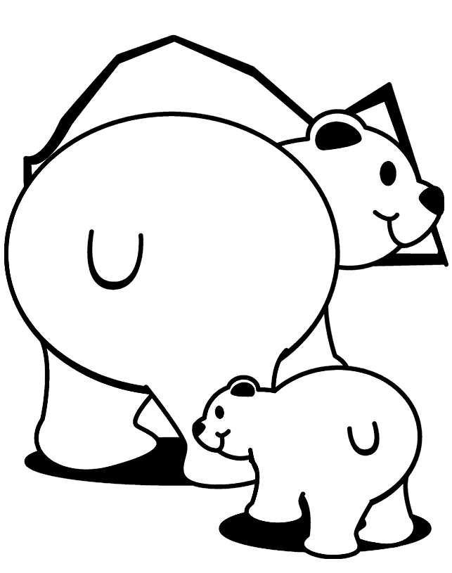 643x815 Coloring Pages Dazzling Coloring Pages Draw A Polar Bear Cute