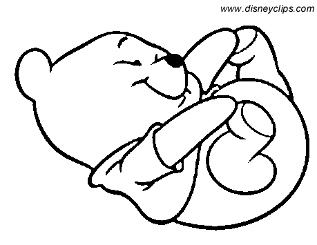 459x355 Perfect Decoration Baby Winnie The Pooh Bear Disney On Printable
