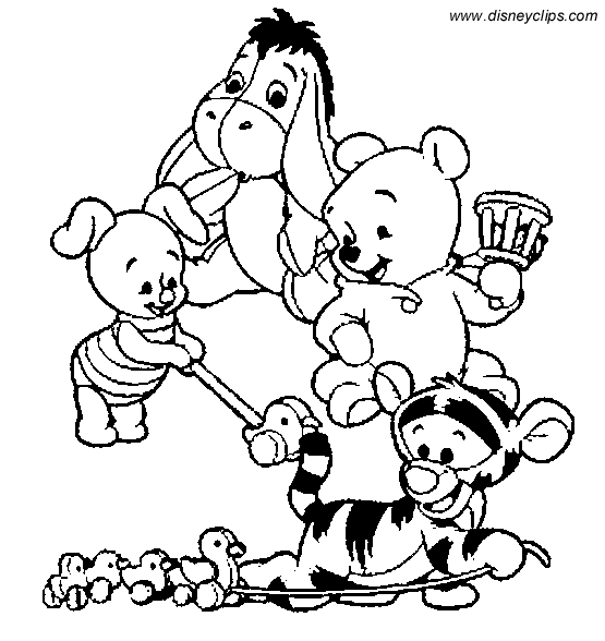 555x588 Baby Pooh Bear Coloring Pages Winnie The Pooh Coloring Page