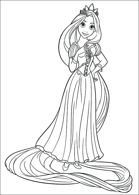 Baby Rapunzel Drawing at GetDrawings | Free download