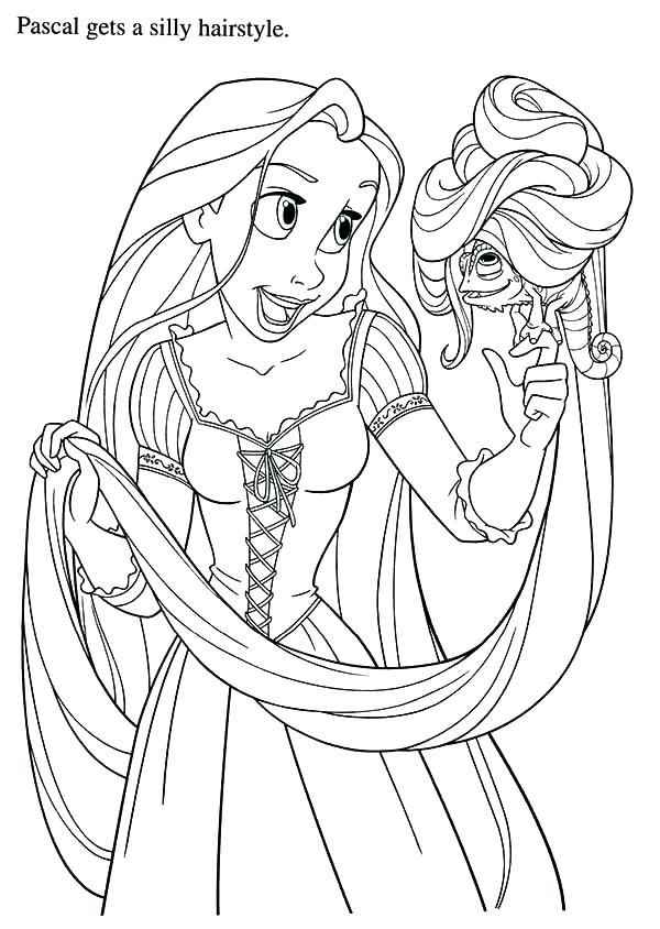 Baby Rapunzel Drawing at GetDrawings | Free download