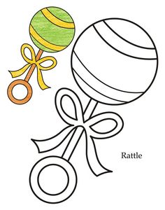 236x300 Baby Rattle Clip Art Black And White All Things Cricut