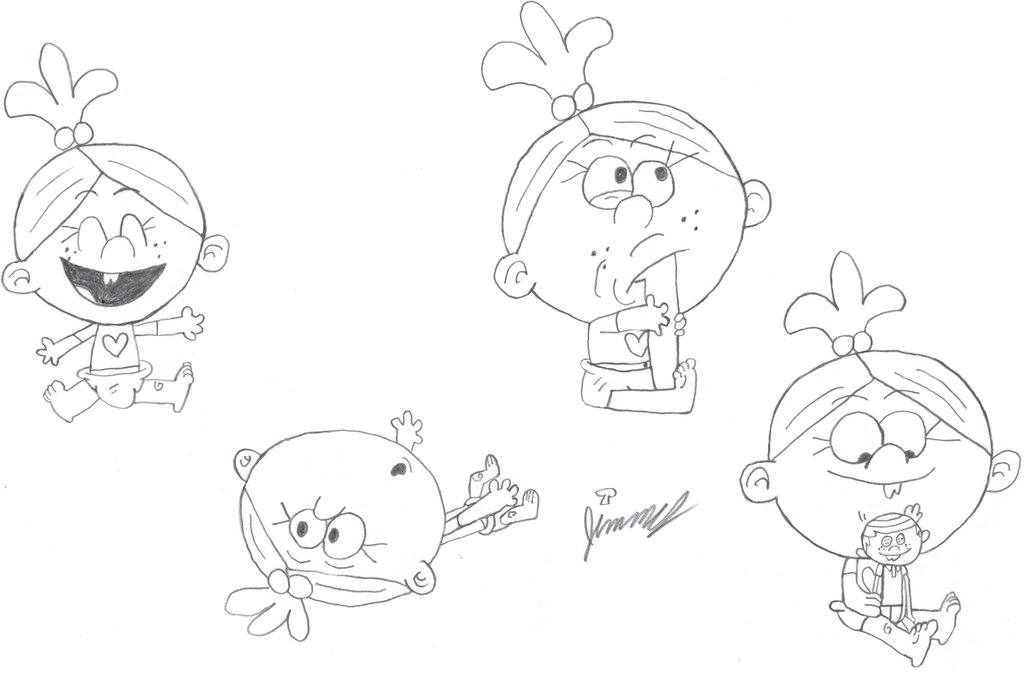 1024x673 Sketches Of Baby Ronnie Anne By J Room