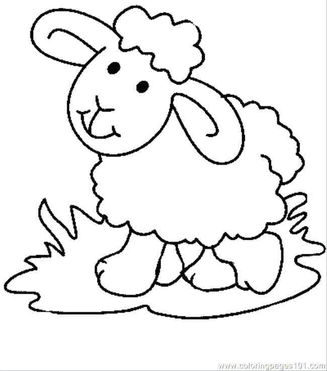 650x737 Sheep Coloring Picture Lamb Colouring Page 2 Pictures Of Sheep