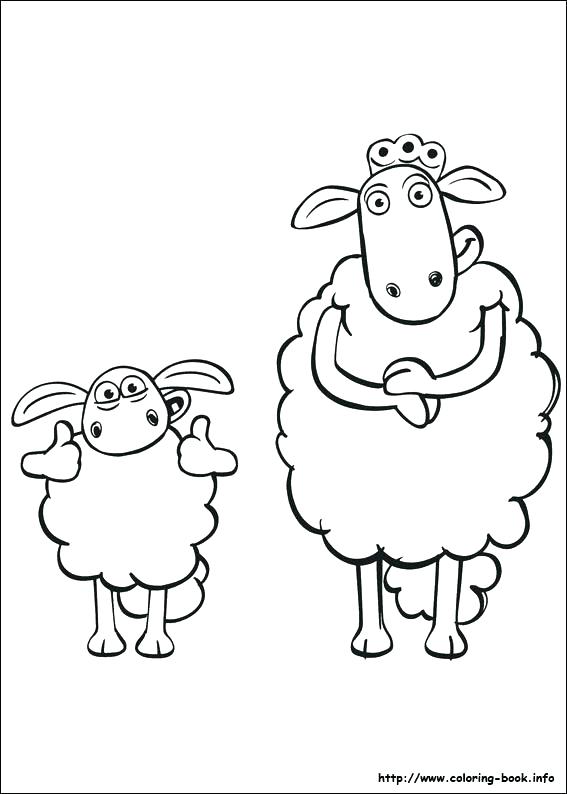 567x794 Coloring Pages Of Sheep Synthesis.site