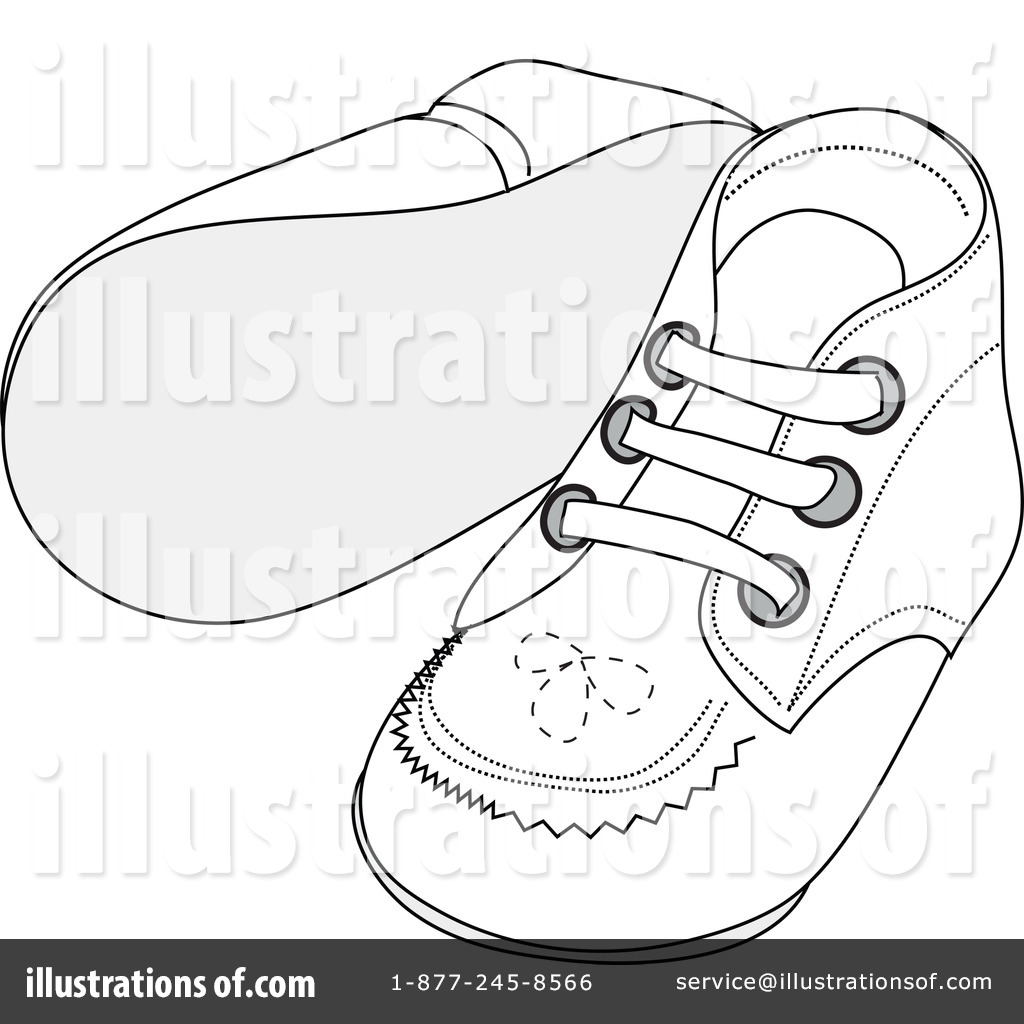 1024x1024 Baby Shoes Clipart