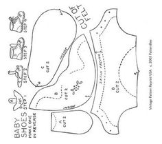 236x209 Baby Boy And Baby Girl Shoes With Cutting Files And Assembly
