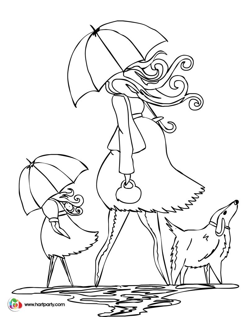 787x1024 Trace Able Coloring Page For Baby Shower Hart Party And The Art