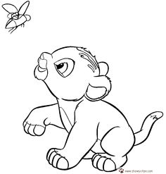 236x247 What About Coloring This Beautiful Picture Of Baby Simba In His