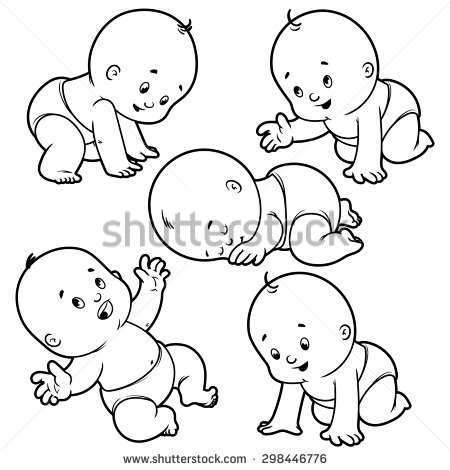 Baby Sitting Drawing at GetDrawings | Free download