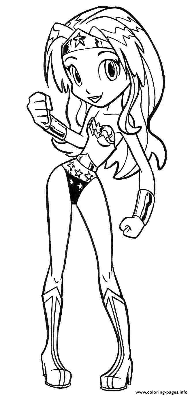 666x1373 Wonder Woman Printable Coloring Pages