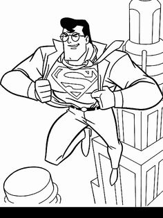 236x314 Color Pages Of Superman Superman, Superman Picture Coloring