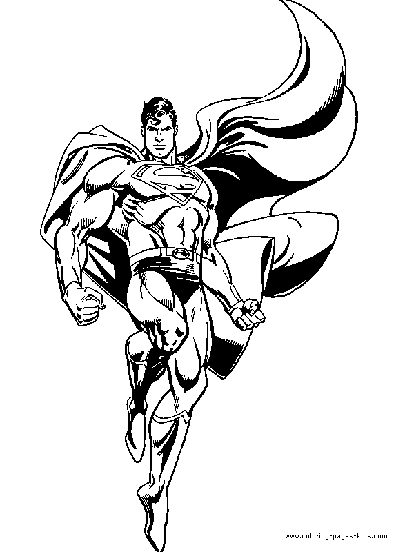 587x800 Superman Coloring Page 08 Clipart Panda