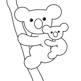 260x260 How To Draw A Koala