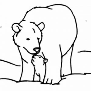 300x300 Polar Bear Baby Cute Drawing How To Draw A Polar Adult