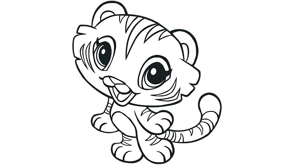 960x540 Coloring Pages Tigers Elegant Tiger Coloring Sheet For Adults Free
