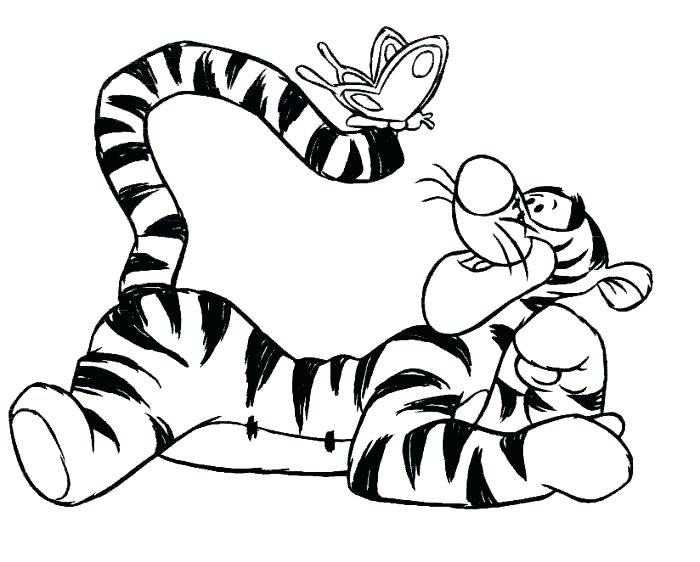 700x562 Tigger Coloring Pages