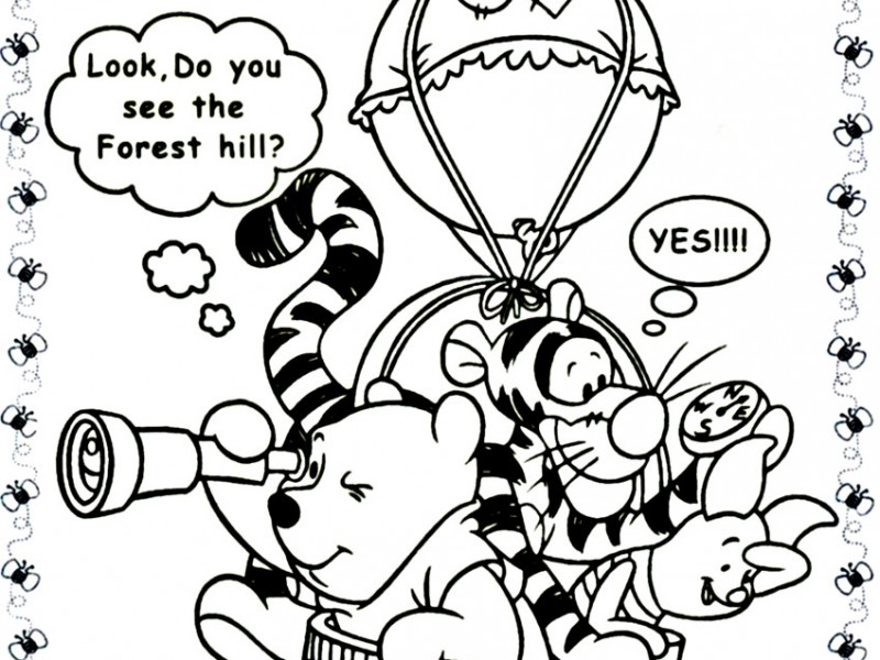 800x600 Tigger From Winnie The Pooh Coloring Pages 299124