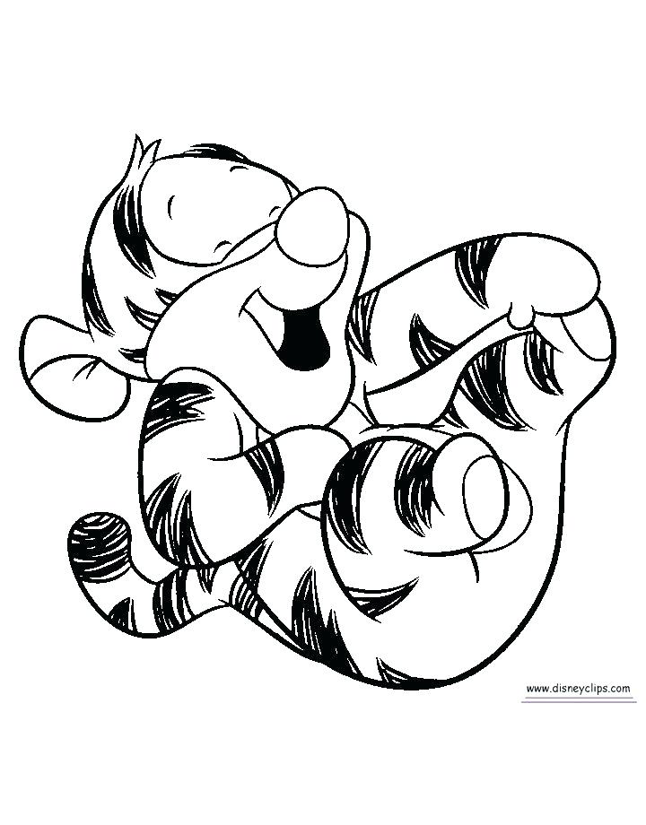 720x920 Tigger Coloring Page Synthesis.site