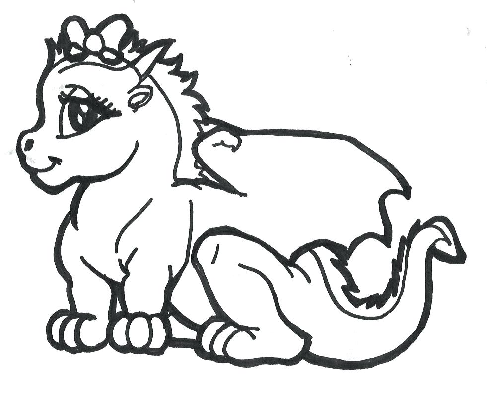 981x798 Baby Toothless Dragon Coloring Page Pages Wild Things Dragons