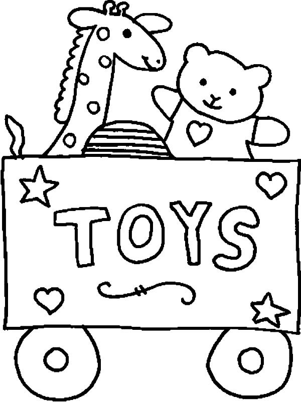 600x802 Toy Coloring Pages