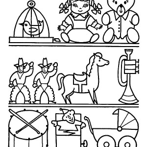 300x300 Toys With Shapes For Babies Coloring Pages Best Place To Color