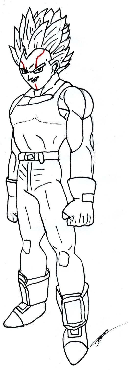 527x1512 Baby Vegeta By Wushu Girl