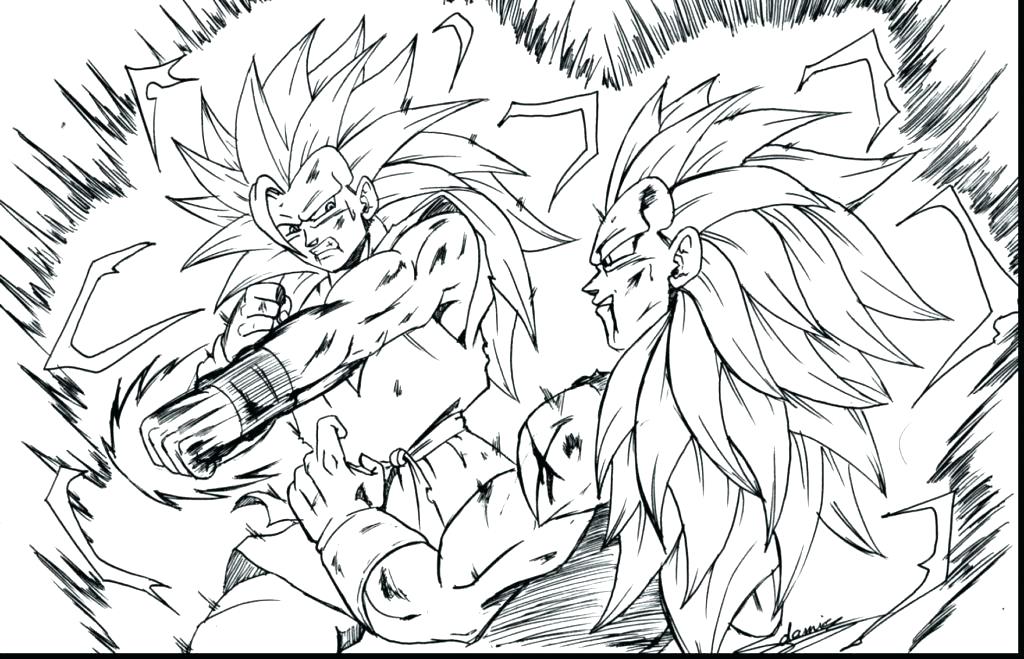 1024x659 Fresh Vegeta Coloring Pages For Dragon Ball Z Coloring Page 41