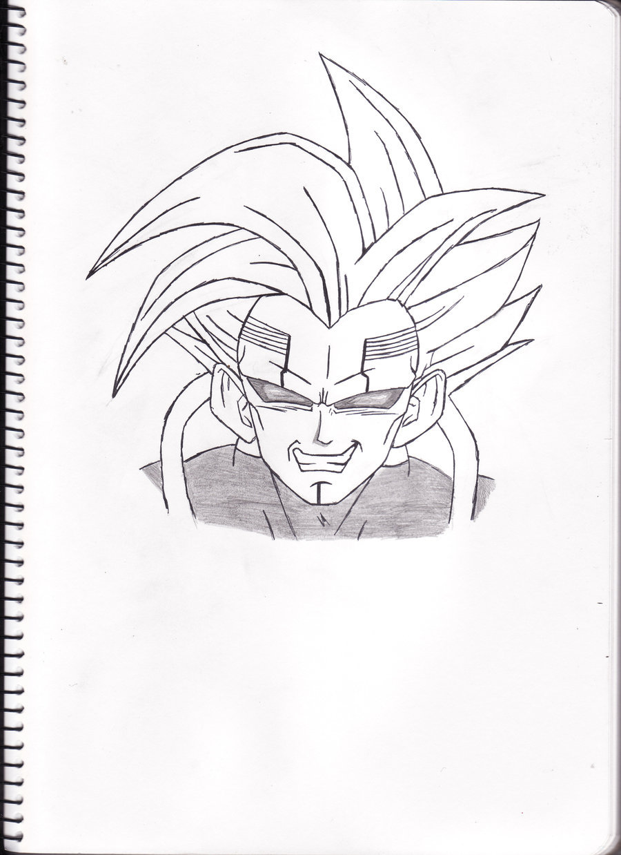 900x1238 Baby Vegeta Head By Hitmanrulzs22