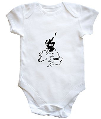 342x402 Hippowarehouse Scotland Right Baby Vest Boys Girls Amazon.co.uk