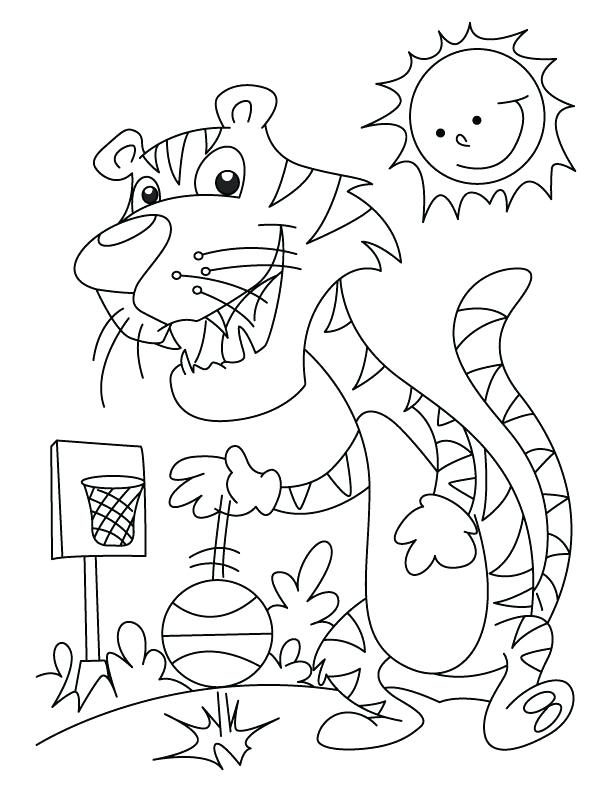 612x792 White Tiger Coloring Pages Cute Coloring Pages How To Draw A Baby