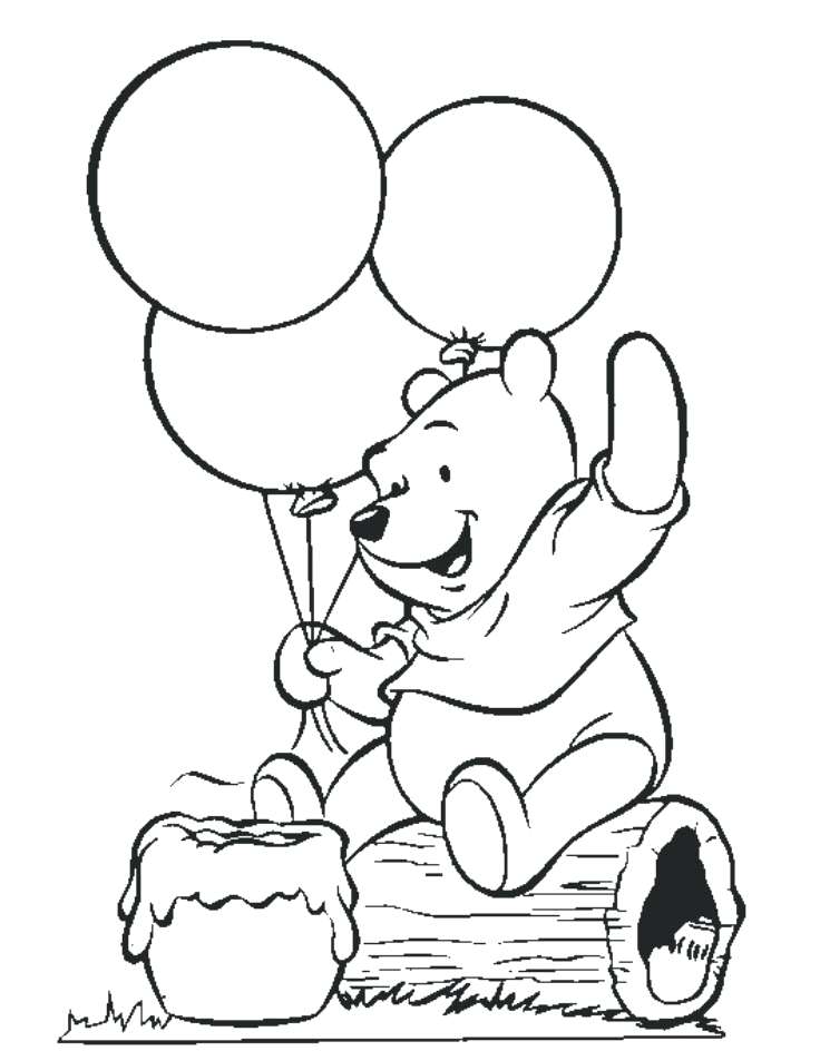 736x944 Pooh Coloring Pages The Pooh Coloring Pages Free Printable Free