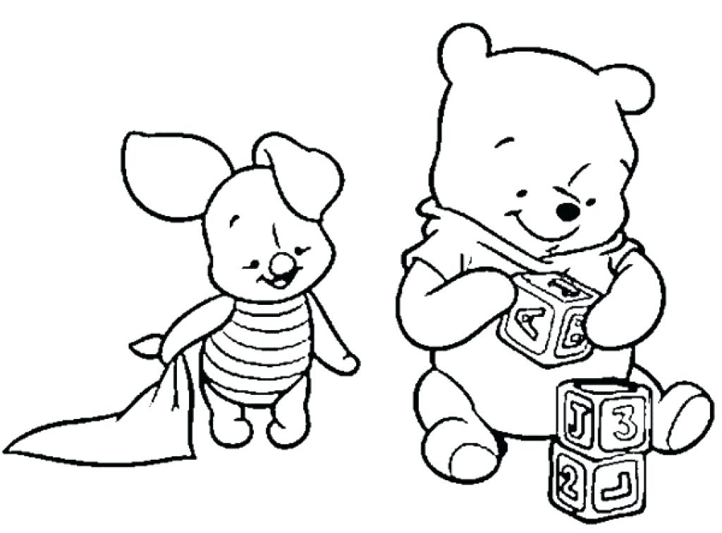 1024x757 Winnie The Pooh Coloring Pages Index Coloring Pages Cute Baby