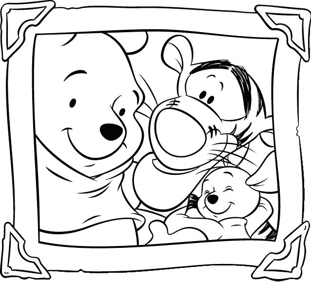 638x579 Winnie The Pooh Printable Coloring Pages Synthesis.site