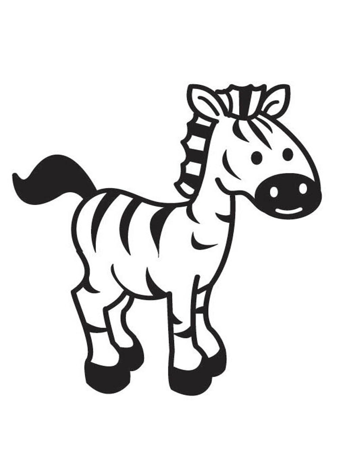 1200x1600 Baby Zebra Coloring Pages Coloring Page For Kids